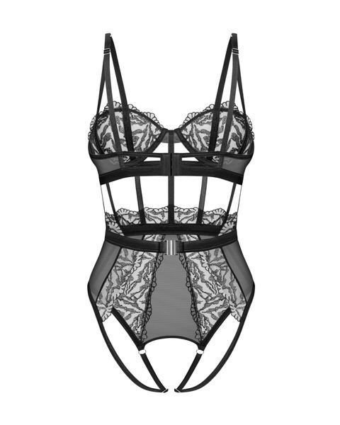 Боди Obsessive Hersis crotchless teddy, размер S SX3087 фото