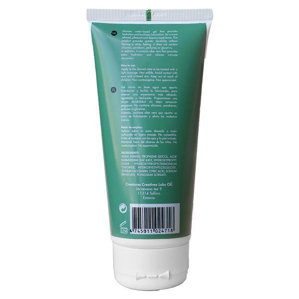 Driminals Aloe Vera Water-Based Lubricant for Sensitive Skin, 100 ml