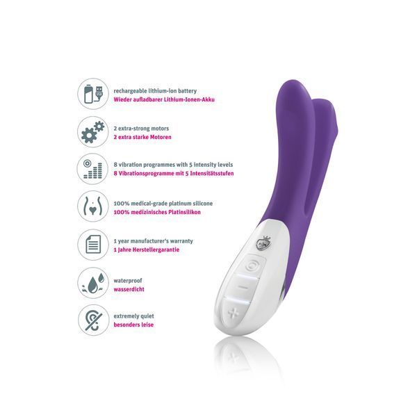 Вібратор Mystim Bon Aparte Purple SX3187 SafeYourLove