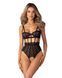 Боди Obsessive Hersis crotchless teddy, размер S SX3087 фото 1