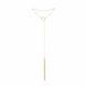 Chain Bijoux Indiscrets Magnifique Tickler Pendant, color Gold