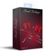 Набор для БДСМ 3 в 1 Feral Feelings BDSM Kit 3 Red, red, наручники, поножи, крестовина SO8270 фото 2