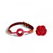 Кляп у формі Троянди червоний Rose Ball Gag UPKO U61827 фото 4 Safeyourlove