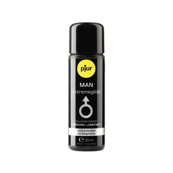 Thick silicone lubricant pjur MAN Premium Extremeglide with a long-lasting effect, economical
