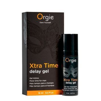 Prolonger gel Orgie Xtra Time Delay Gel, 15 ml, water-based, without anesthetics