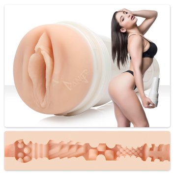 Мастурбатор Fleshlight Girls: Abella Danger - Danger, зі зліпка вагіни, дуже ніжний F14889 SafeYourLove