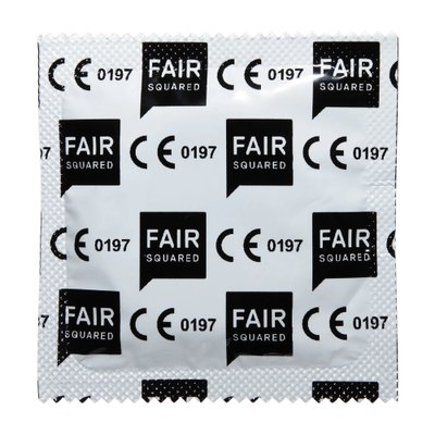 Большие презервативы Fair Squared XL 60 UCIU001127 фото