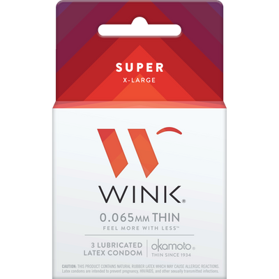 Упаковка 3шт Wink Super X-Large UCIU001157 SafeYourLove