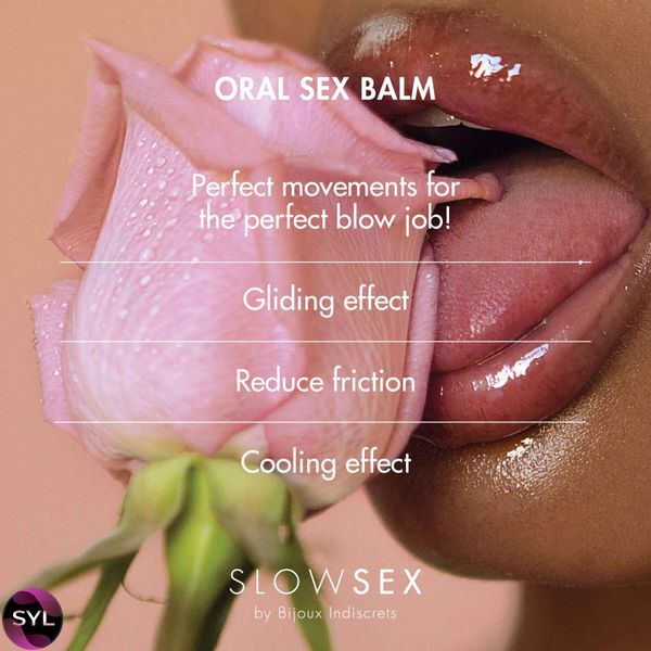 Бальзам для орального секса Slow Sex by Bijoux Indiscrets ORAL SEX BALM SO5902 фото