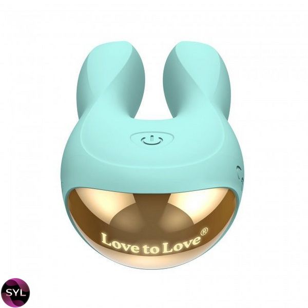 Вибратор-кролик Love To Love Hear Me с двумя моторчиками и разноцветной LED-подсветкой SO3082 фото