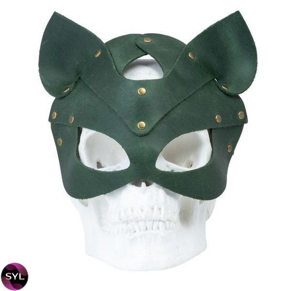 Премиум маска кошечки LOVECRAFT, натуральная кожа, подарочная упаковка SO3313 фото