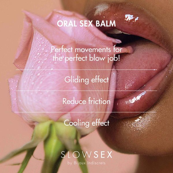 Balsam do seksu oralnego Slow Sex marki Bijoux Indiscrets ORAL SEX BALM