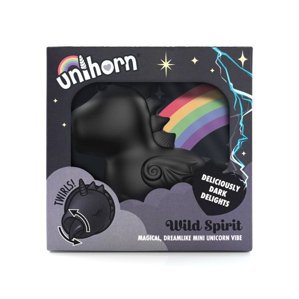 Unihorn vibrator - Wild Spirit, caressing tongue