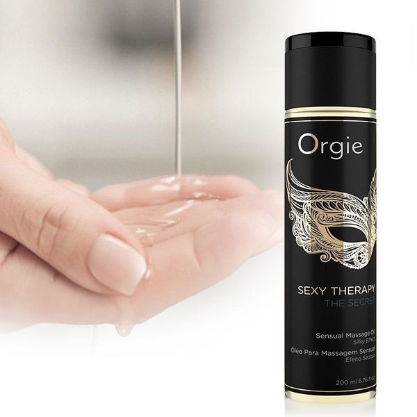 Orgie Sexy Therapy The Secret massage oil with a fruity-floral aroma, 200 ml