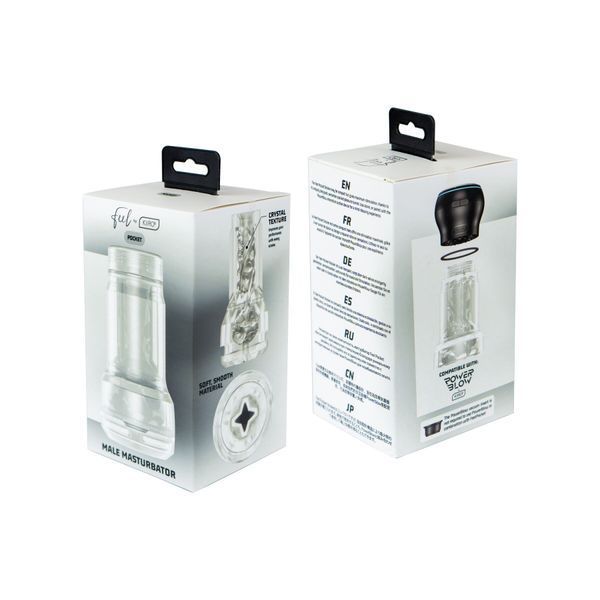 Мастурбатор Kiiroo Feel Pocket Crystal сумісний з PowerBlow SX2239 SafeYourLove