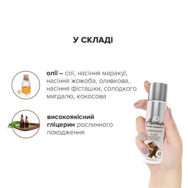 Naturalny olejek do masażu System JO Aromatix 120 ml