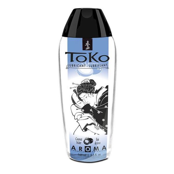 Лубрикант на водной основе Shunga Toko AROMA – Coconut Water (165 мл), не содержит сахара SO2535 фото