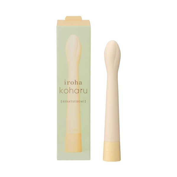 Slim G-spot vibrator IROHA koharu HINA, smooth intensity adjustment, battery operated