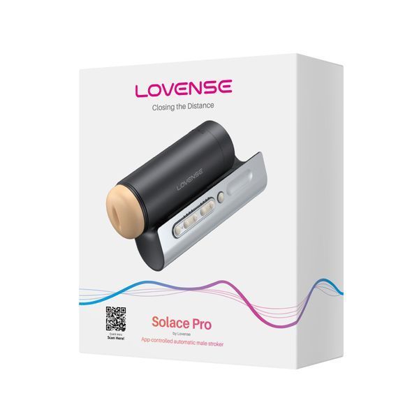 Інтерактивний смарт-мастурбатор Lovense Solace Pro, до 230&ndash;300 фрикцій на хвилину, до 14 годин роботи SX1113 SafeYourLove