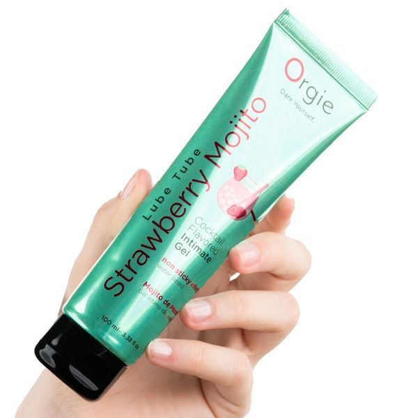 Lubrykant na bazie wody Orgie Lube Tube Strawberry Mojito, 100 ml