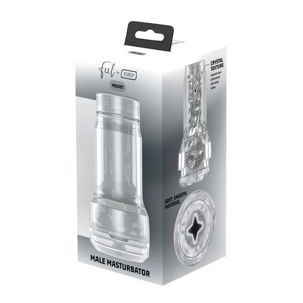 Мастурбатор Kiiroo Feel Pocket Crystal сумісний з PowerBlow SX2239 SafeYourLove