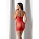 Mini mesh dress Passion BS096 red