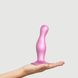 Насадка для страпона Strap-On-Me Dildo Plug Curvy Rose Dragee Metallic M SO7820 фото 1 Safeyourlove