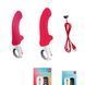Fun Factory TIGER India Red G-spot Vibrator, ribbed, suitable for anal stimulation