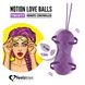 Вагінальні кульки з масажем і вібрацією FeelzToys Motion Love Balls Twisty з пультом дистанційного к SO3853 фото 2 Safeyourlove