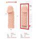 Насадка на член Kokos Extreme Sleeve ES.07, утолщающая, стимуляция точки G SO1817 фото 4