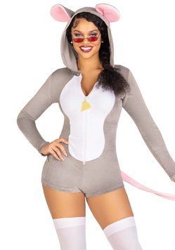 Эротический костюм мышки Leg Avenue Comfy Mouse SO9220 фото