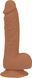 Фаллоимитатор ADDICTION Steven 7.5" Silicone Dong Caramel, виброшар в подарок SX3155 фото 2