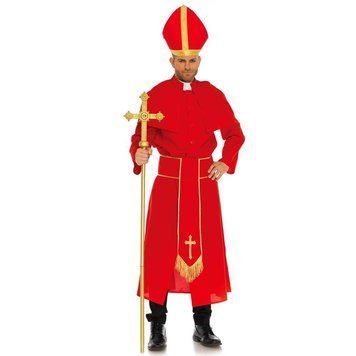 Костюм Кардинал мужской Leg Avenue Costume Cardinal Red XL LO85654XL фото