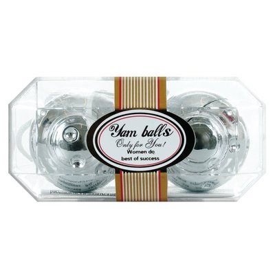 Шарики вагинальные Yam Balls, Silver 50178 фото