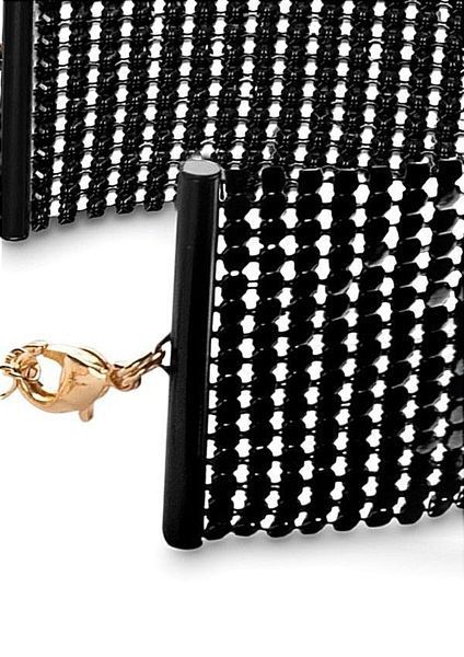 Cuff bracelets DESIR METALLIQUE black Bijoux Indiscrets