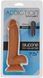 Фаллоимитатор ADDICTION Steven 7.5" Silicone Dong Caramel, виброшар в подарок SX3155 фото 6