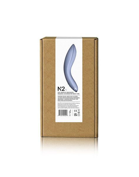 Vibrator for couples NIYA 2, flat stimulating head, 10 vibration modes