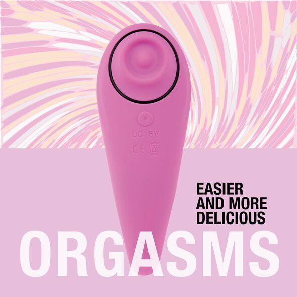 Пульсатор для клітора плюс вібратор FeelzToys - FemmeGasm Tapping & Tickling Vibrator SO4579 SafeYourLove
