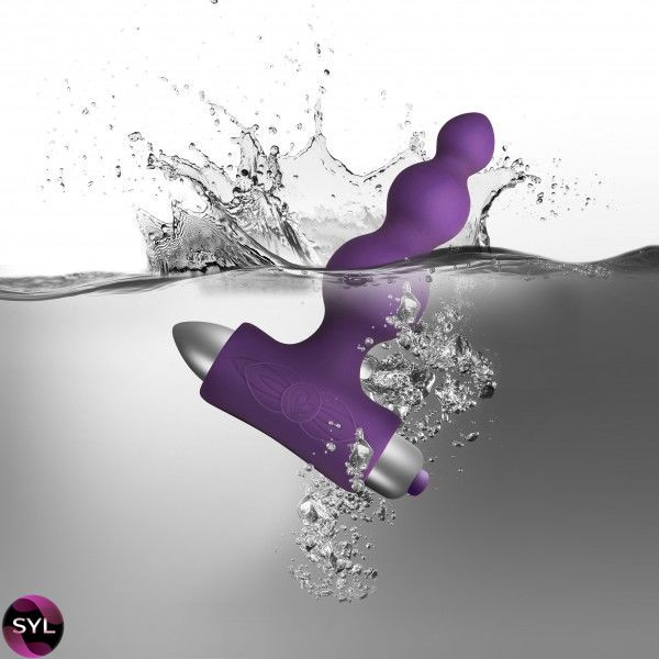 Анальный вибратор Rocks Off Petite Sensations — Bubbles Purple RO2330 фото
