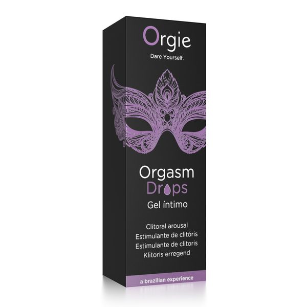 Krople stymulujące łechtaczkę ORGASM DROPS, 30 ml ORGIE (Brazylia-Portugalia)