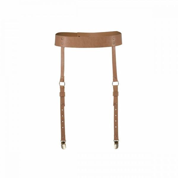 Підтяжки Bijoux Indiscrets MAZE - Suspender Belt Brown O\S BJ0222 SafeYourLove