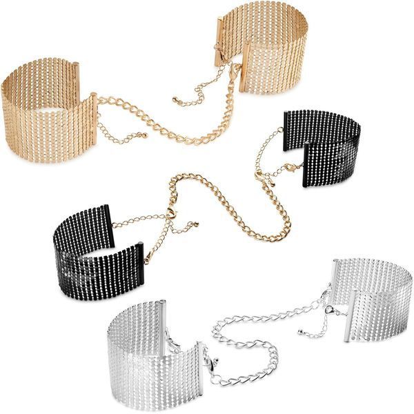 Cuff bracelets DESIR METALLIQUE black Bijoux Indiscrets