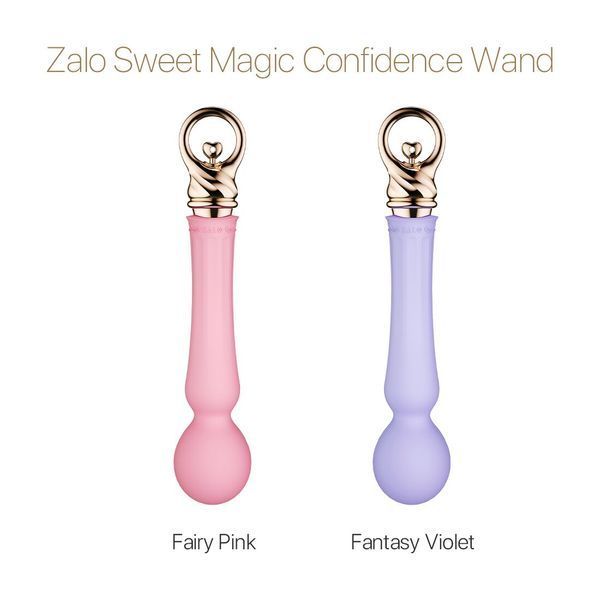 Вибромассажер с подогревом Zalo Sweet Magic - Confidence Wand Fantasy SO6677 фото