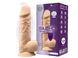 Фалоімітатор з вібрацією SilexD Norman Vibro Flesh (Model 1 size 8,5") + LRS, діаметр 5 см SO8208 фото 1 Safeyourlove