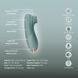 Sweet Em Clitoral Vibrator with Vacuum, Gray-Blue, 11 cm