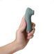 Sweet Em Clitoral Vibrator with Vacuum, Gray-Blue, 11 cm