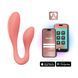 Смарт-стимулятор Adrien Lastic Couple Secrets II + APP для клитора и точки G, коралловый AD11936 фото 1