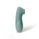 Sweet Em Clitoral Vibrator with Vacuum, Gray-Blue, 11 cm