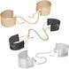 Cuff bracelets DESIR METALLIQUE black Bijoux Indiscrets