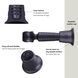 Suction cup for Manwan HOLDEN vibrator - Black Plum